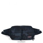 Eastpak JPRZL313 バッグ ウエストバッグダブル カジュアルカモ柄ネイビー