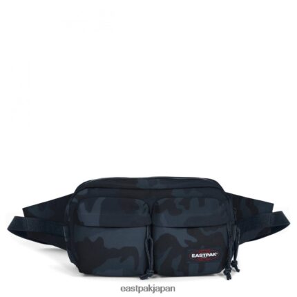 Eastpak JPRZL313 バッグ ウエストバッグダブル カジュアルカモ柄ネイビー