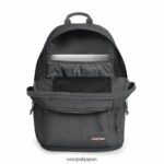 Eastpak JPRZL80 バックパック パッド入りダブル ブラックデニム - 画像 (3)