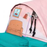 Eastpak JPRZL138 バックパック パッド入りパックル シンプソンズのソファ - 画像 (4)