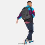 Eastpak JPRZL164 バックパック ボリー ブラックデニム - 画像 (6)
