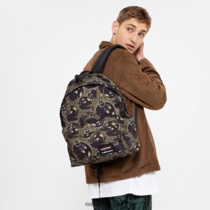 Eastpak JPRZL1 バックパック パッド入りパックル 何百もの迷彩柄