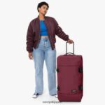 Eastpak JPRZL227 荷物 トランヴェルズ l ふさふさしたバーガンディ - 画像 (7)