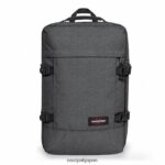 Eastpak JPRZL237 荷物 トラベルパック ブラックデニム
