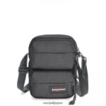 Eastpak JPRZL246 ショルダーバッグ 2倍になったもの ブラックデニム - 画像 (2)