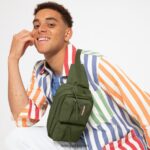 Eastpak JPRZL294 バッグ ウエストバッグダブル 暗い草