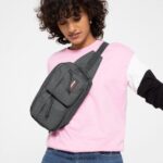Eastpak JPRZL297 バッグ ウエストバッグダブル ブラックデニム