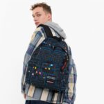 Eastpak JPRZL2 バックパック パッド入りパックルパックマン パックマン迷路