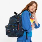 Eastpak JPRZL2 バックパック パッド入りパックルパックマン パックマン迷路 - 画像 (10)