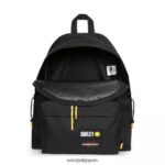 Eastpak JPRZL3 バックパック パッド入りパックル スマイリーグラフィティブラック - 画像 (3)