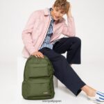 Eastpak JPRZL84 バックパック パッド入りダブル 暗い草
