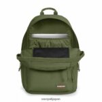 Eastpak JPRZL84 バックパック パッド入りダブル 暗い草 - 画像 (3)